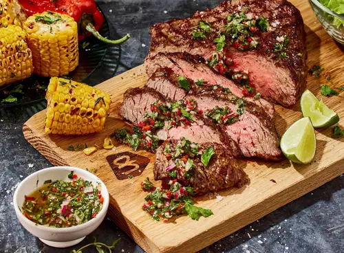 Bavette met chimichurri