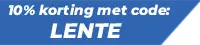 10% korting met LENTE