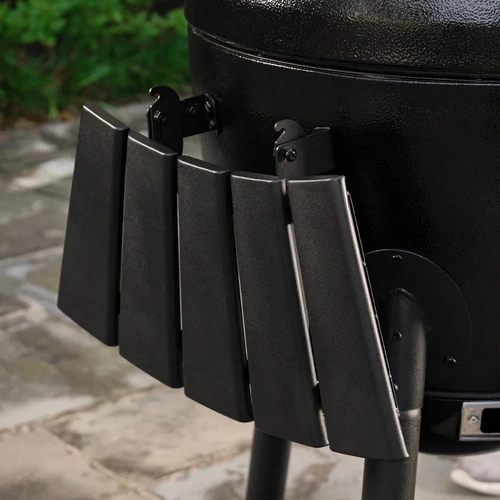 Akorn Kamado Charcoal Grill Black - Detail, Kamado Joe, BBQkopen