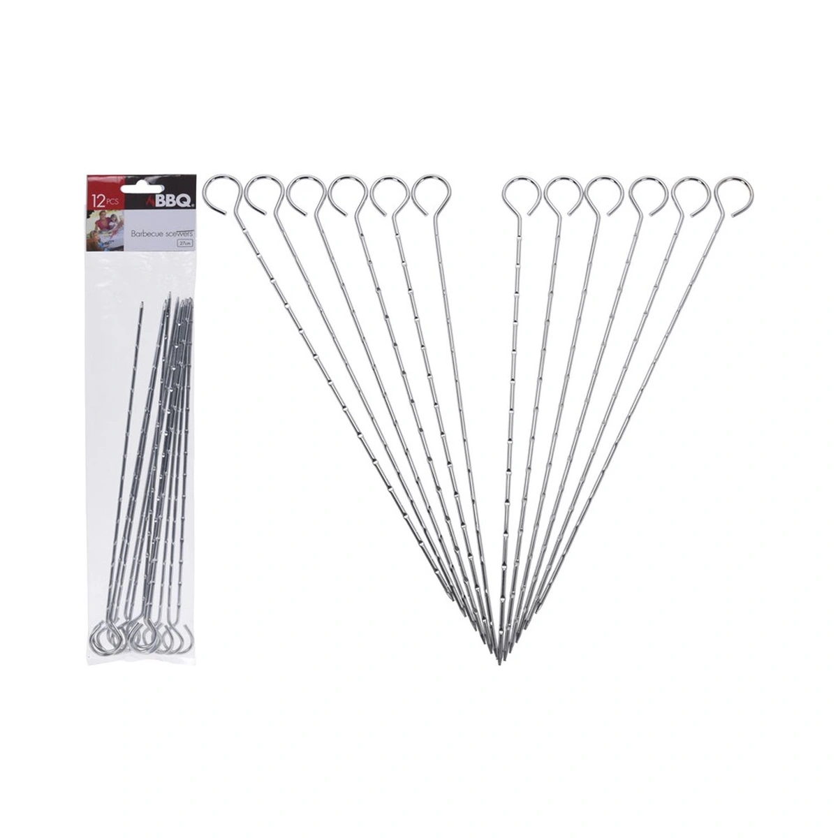 BBQ Pennen Set 27 cm (8 st.) - Pennen, Koopman International B.V., BBQkopen