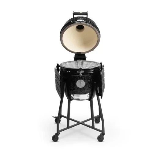 GRLLR Ember Classic 18 Inch | Shiny Black - Open, GRLLR, BBQkopen