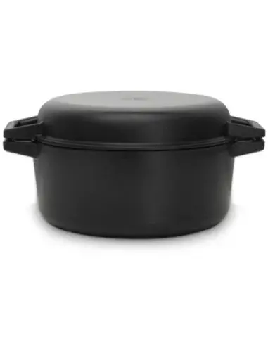 Solido dutch oven l26cm+grilldksl, boretti, bbqkopen