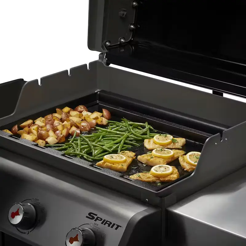 Weber® 300 Series Spirit Full-Size Griddle Bakplaat - Sfeer, Weber, BBQkopen