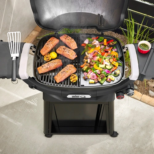 Weber Halve Plancha voor Q1100N/Q1200N - Sfeerbeeld, Weber, BBQkopen