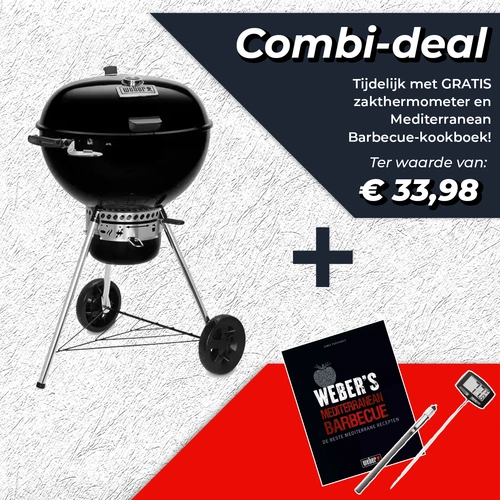 Weber Master-Touch GBS Premium E-5775 57 Houtskoolbarbecue Houtskool BBQ - Actie, Weber, BBQkopen